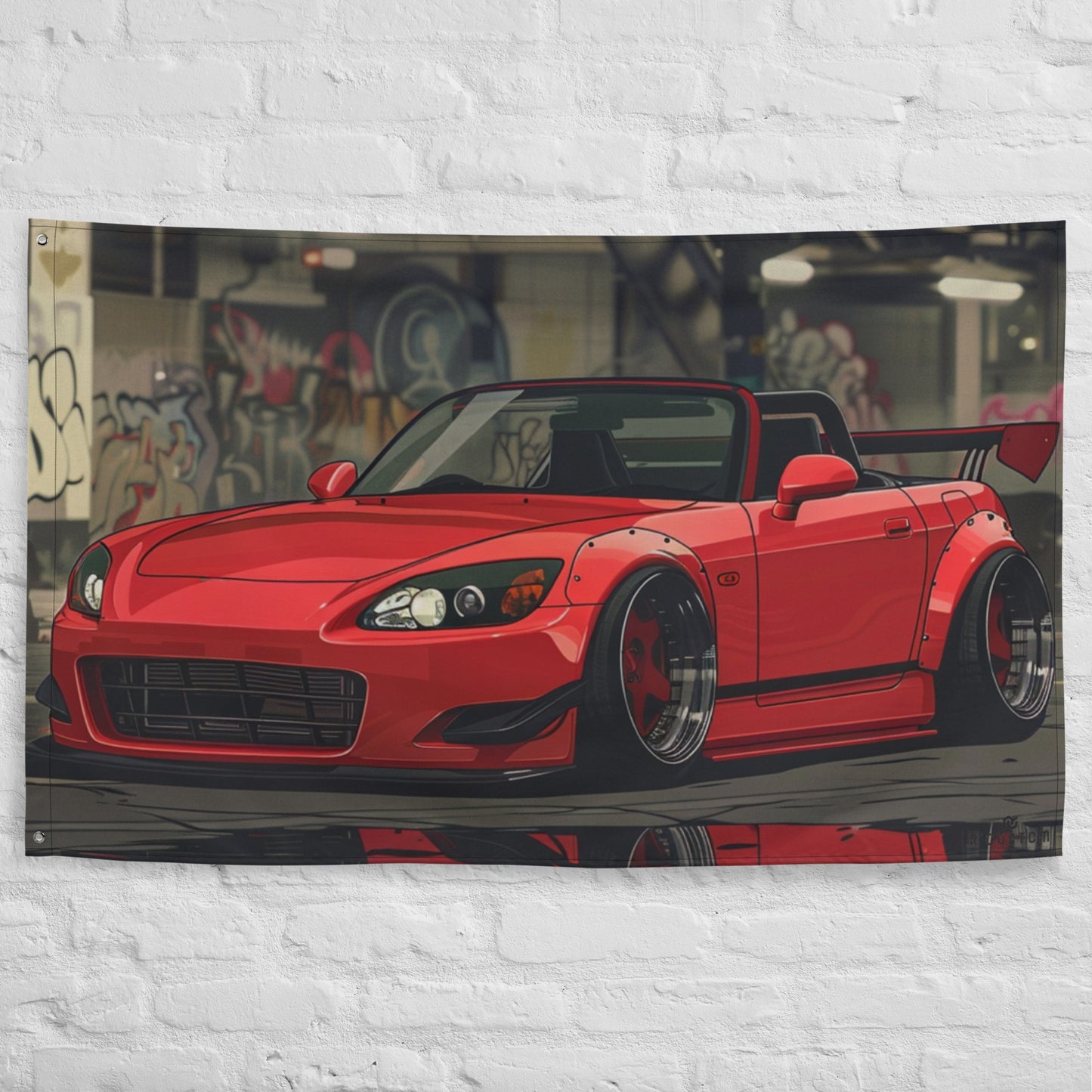 S2000- Garage Vlag