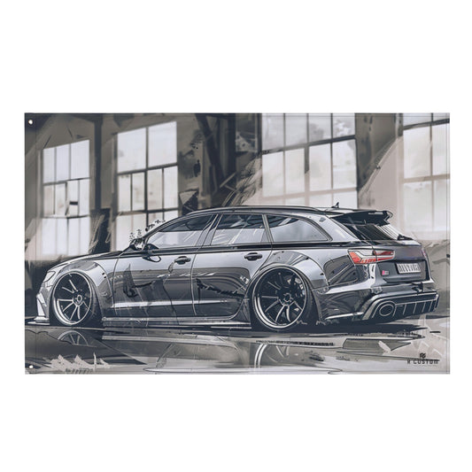 RS6- Garage Vlag