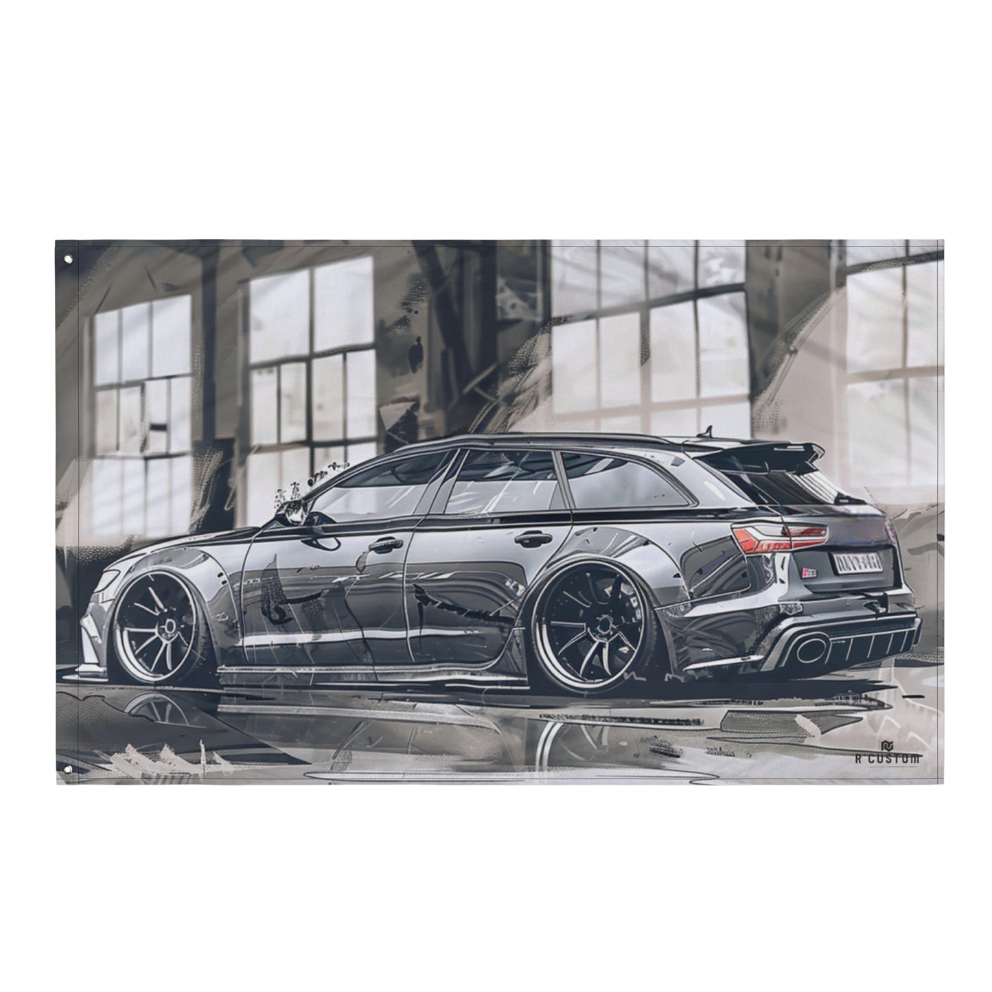 RS6- Garage Vlag