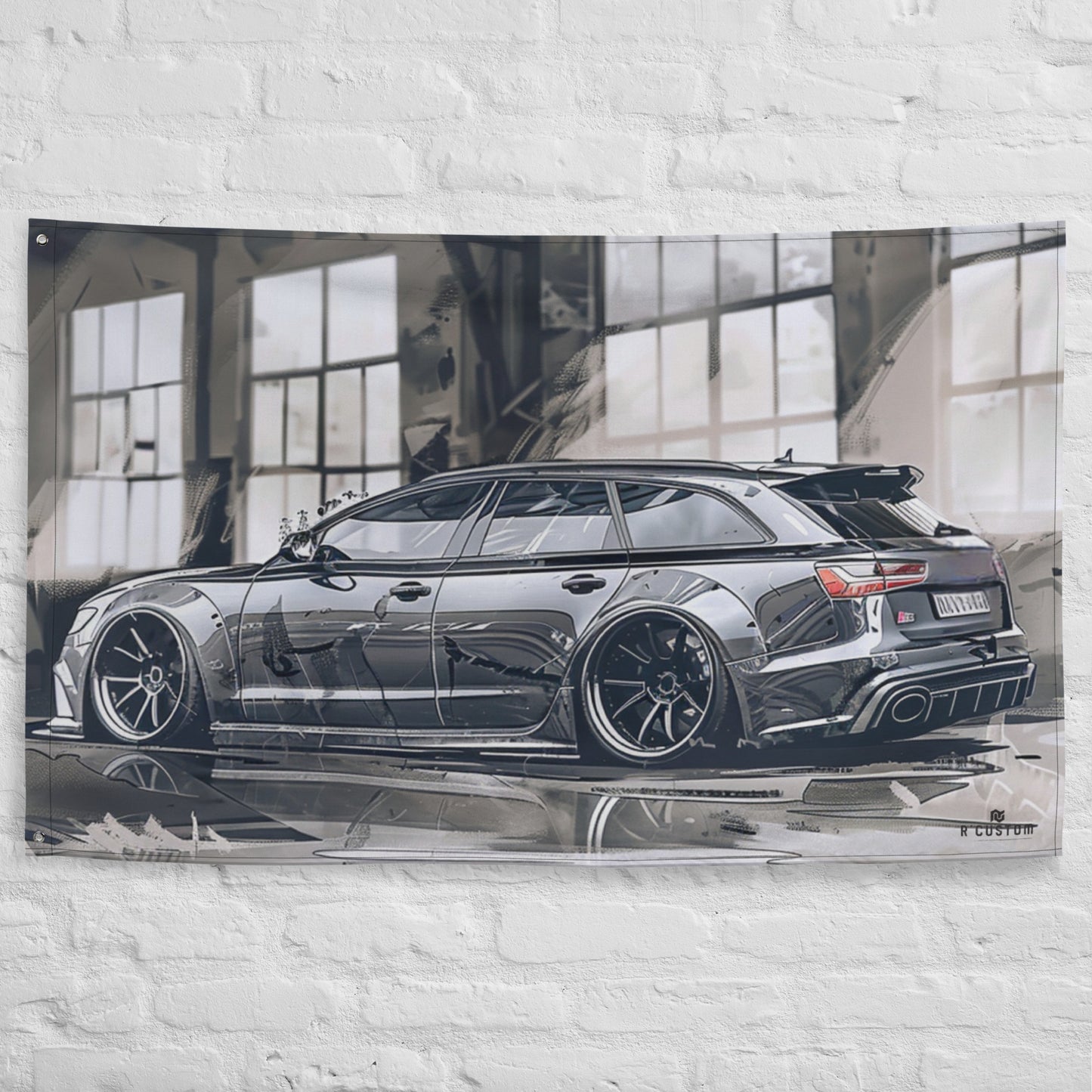 RS6- Garage Vlag