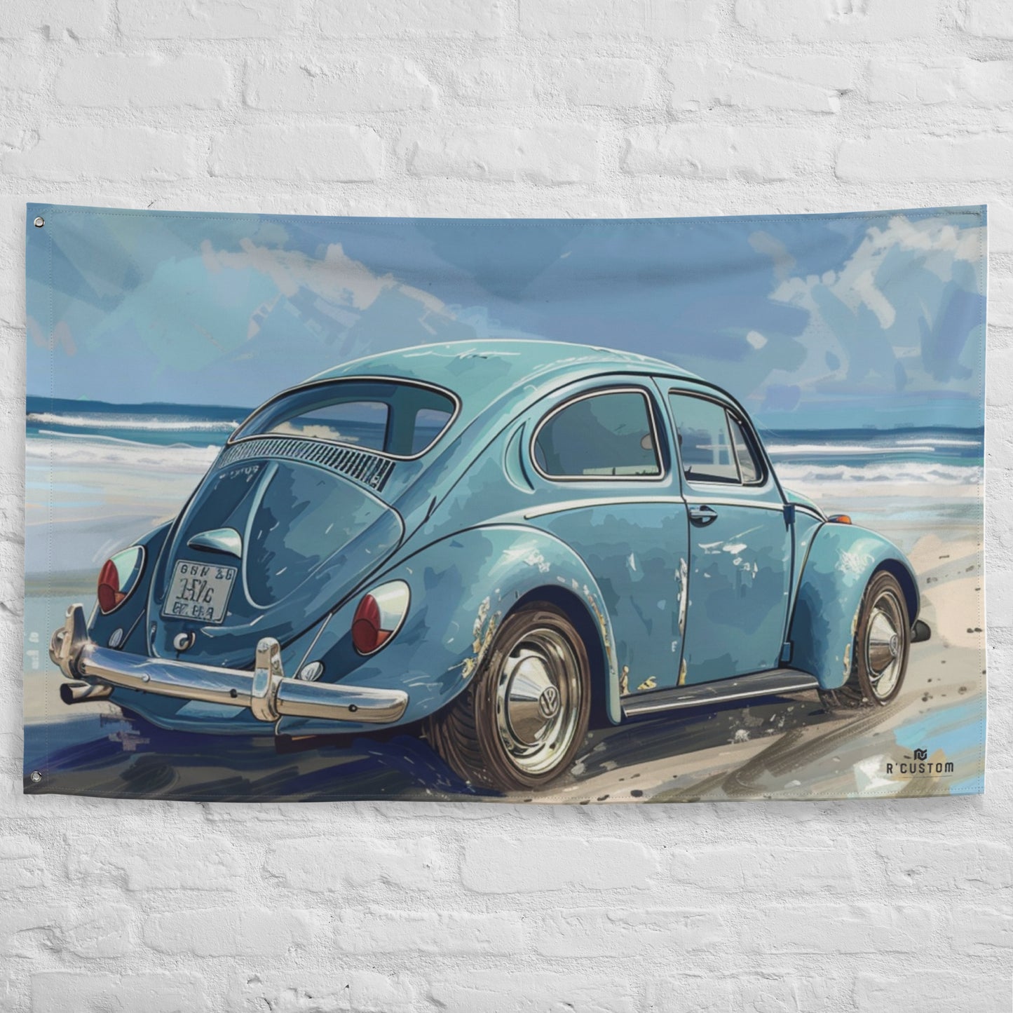 Beetle- Garage Vlag